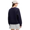 FILA Original Logo Letter Print Comfortable Knit Crewneck Sweatshirt Women sweatshirt Secret-Mirror-Blue F11W519214F-DB