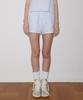 AVAM HOME Lace Cotton Shorts Blue Stripe