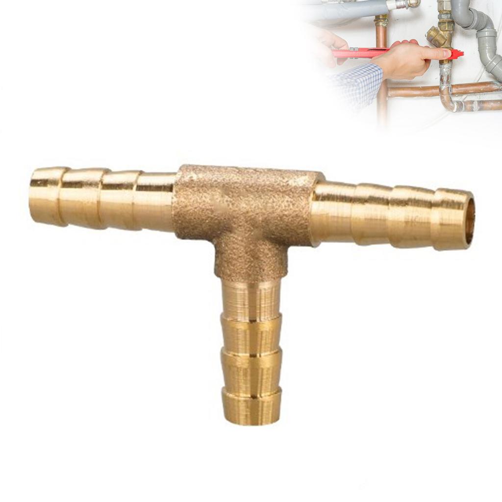 T Shape Barbed Hose Fitting T-Shaped 3 Way Barbed Connector for Transmissions Seat Adjustment
