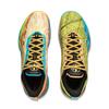 New LiNing Knife 5 Slip Resistant Rebound Coverage Performance Basketball Shoes Men's Orange Blue ABAU095-6