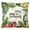 Pillow Nordic Linen Pillow Cover Spring Living Room Sofa Cushion Lumbar Cushion