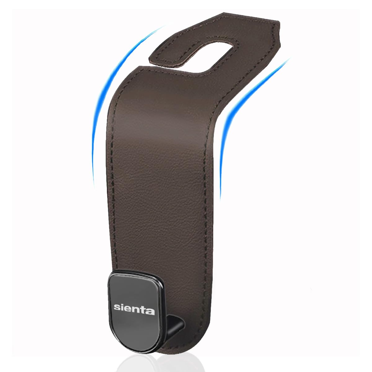 

YiluGS Эксклюзивный крючок на подголовник для Toyota Sienta Крючок на сиденье Можно использовать как на передней, так и на задней части сиденья Кожаный крючок для хранения в автомобиле Предотвращает груз