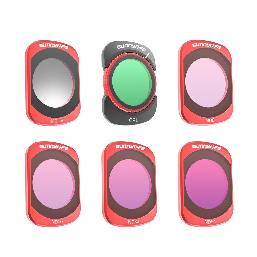 ND Filter Set For DJI Osmo Pocket 1 1 Camera Lens Filter CPL UV ND8 ND16 ND11 ND61 Filters Pocket 1 1 Accessories