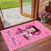 Crystal Velvet Rug Custom Name Text, Soft Non Slip Floor Mat Home DecorBetty Boop