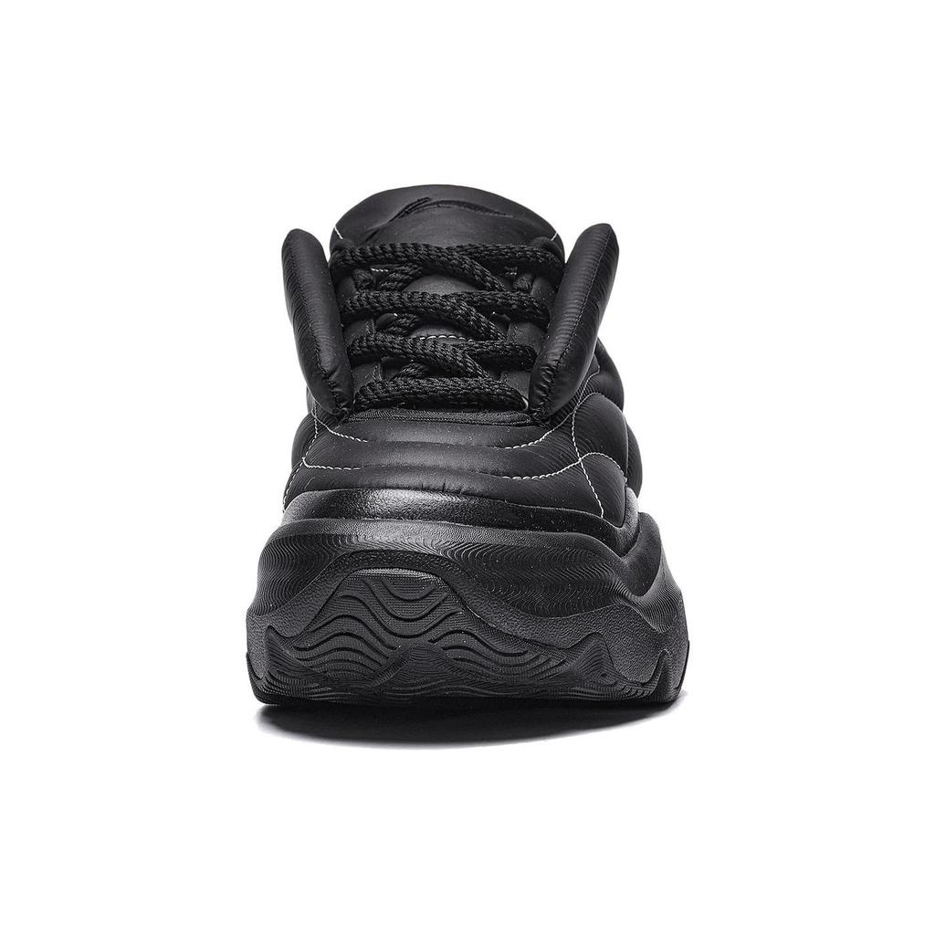 Li Ning Slip Resistant Abrasion Resistant Low top Casual Shoes Women's Black AZGT072-3