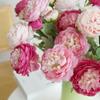 3 Heads Silk Peony Bouquet Single Branch Simulation Flower New Elegant Artificial Flowers