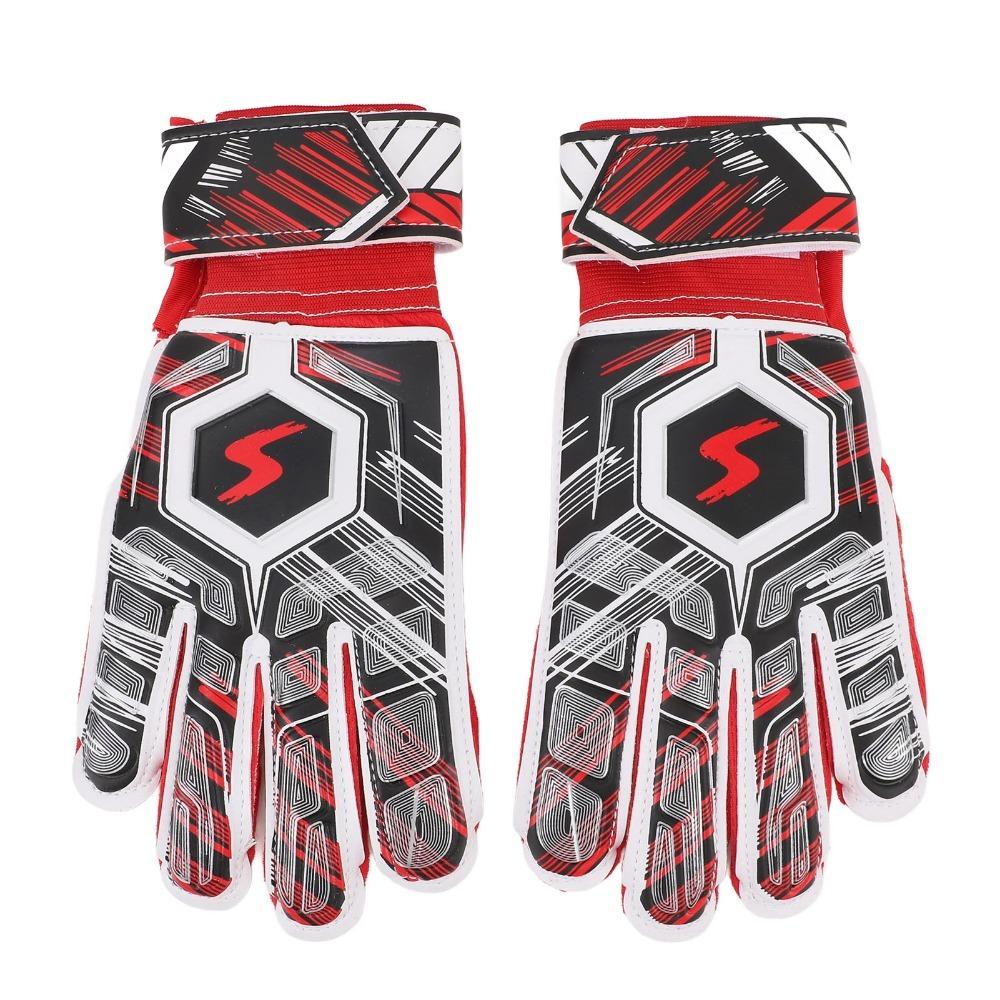 2pcs Latex Material Latex Goalkeeper Gloves Collision Resistance Finger Guard Gloves  Soccer Match