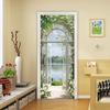 Vibrant Sunlight and Floral Self-Adhesive Wall Stickers - Living Room, Bedroom, and Office Decor Options | Modern Abstract Art Murals