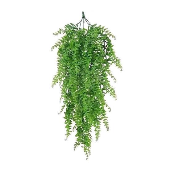 Weatherproof Hanging Plants for Garden Artificial Plant Vines, Flexible Plastic Rattan Waterproof Fake Decorative Window Frames No