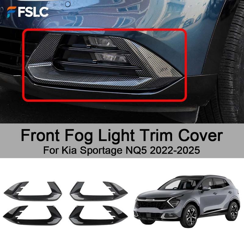 Car Decoration Front Fog Light Trim Cover For Kia Sportage NQ5 -2025 Cars Accessories Styling Upgrade Modify A Car