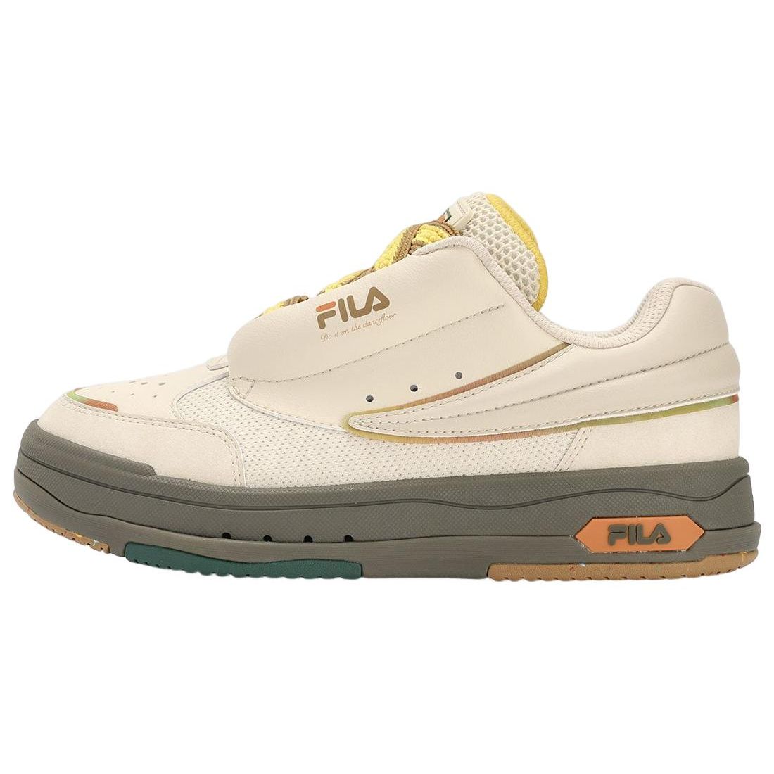 

Fila Смешанные Удобные Прочные Низкие Спортивные Повседневные Кроссовки Женские Желтый Черный F12W324203FWG 36