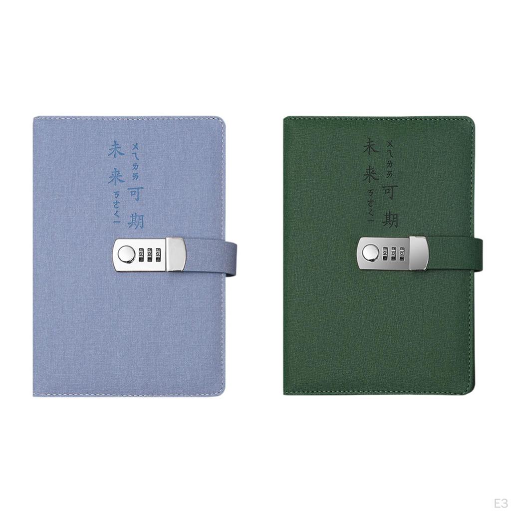 Diary with Lock Sturdy Office Supplies Locking Journal for Home Men