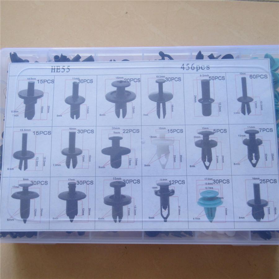 Mixed Bumper Fastener Rivet Clips Automotive Furniture Assembly Expansion Screws