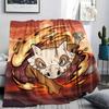 1 Pezzo Coperta in Flanella con Stampa Cubone, Alta qualità Confortevole per Tutte le Stagioni, Decorazione per la Casa, Calore e Comfort, Perfetta per Regali di Natale