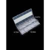 240pcs Transparent Acrylic False Nail Tips Set, 12 Sizes French Manicure Artificial Nails, For DIY Home Nail Salon Press-On Nails, Nail Art Supplies
