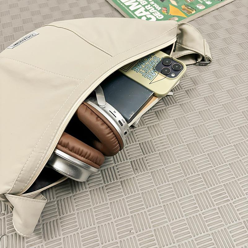 Tasche mit großem Fassungsvermögen Damen Schulter-Umhängetasche Herren Pendler Hobo-Tasche