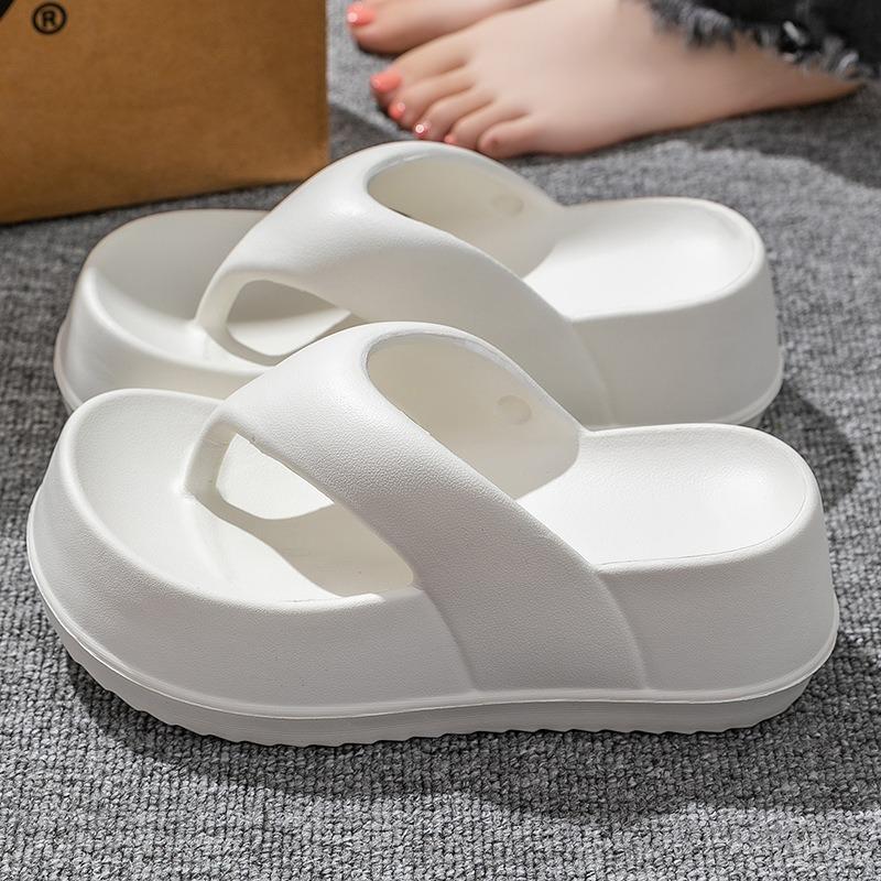 Popular Women Flip-flops Summer New Platform Wedges Slippers Outdoor Fashion Slides EVA Injection Shoes Casual Beach Flip-flops