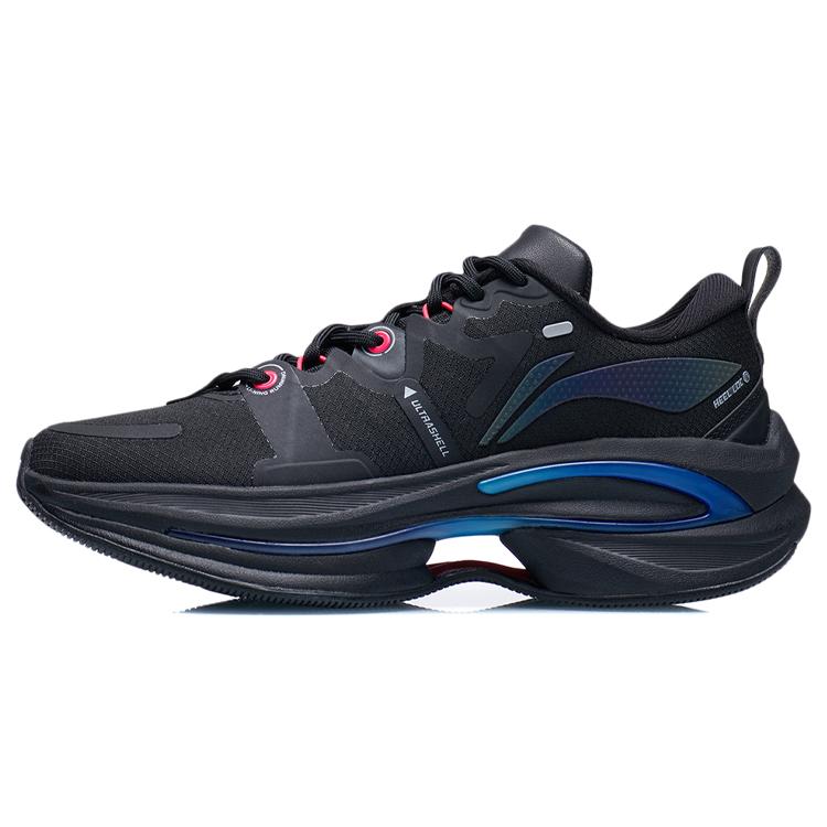 New LiNing WuShi 5S 1.0 Anti Slip Wear Resistant Low Top Running Shoes Women's Black ARSR032-1