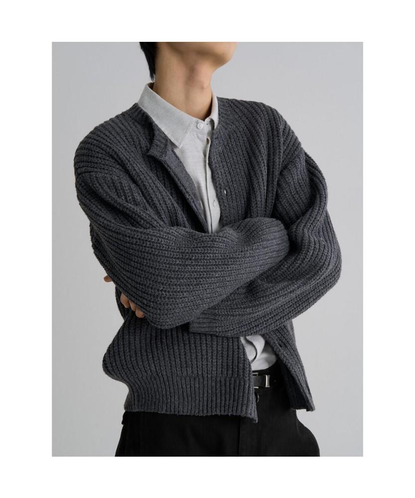 8seconds Bulky Round Cardigan Ash