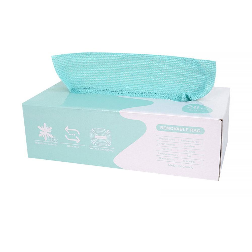Boxed Dispensing Cloth Dish Wiping Cloth Compact And Functional