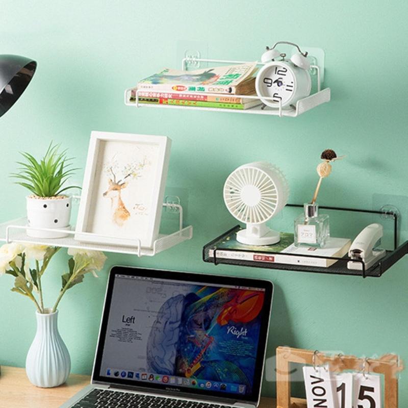 Wall Mounted Shelf for Wireless Wifi Router TV Box Set Top Box Wall Storage Holder TV Accessories Speaker Storage Shelf