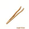 High-Temp Resistant Bamboo Tea Tongs - Portable Travel Tea Set Tweezers & Anti-Scald Cup Clips