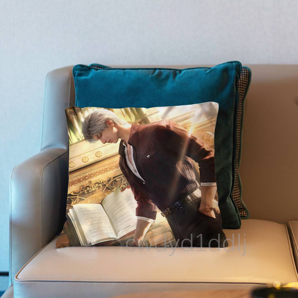 

Love And Deepspace Sylus Cushion Cover Pillow Cover Decor Pillowcase Printed Cushion Case For Couch 30cmx30cm
