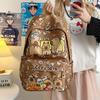 Children's schoolbag female cute cartoon printed backpack primary school students large capacity boys and girls backpack