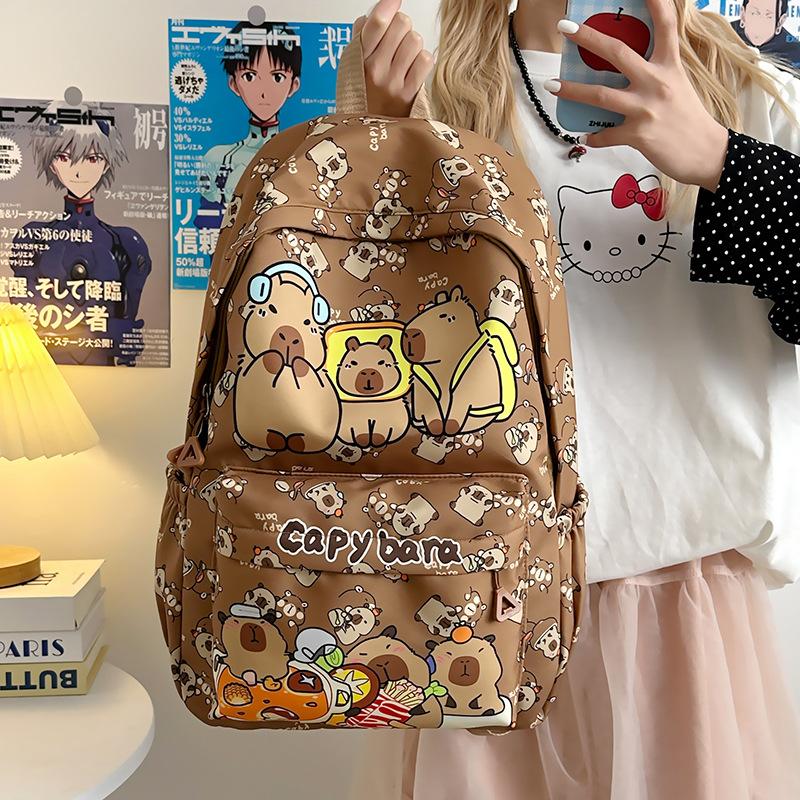 Ghiozdan școlar pentru copii, ghiozdan drăguț cu imprimeu animat, capacitate mare pentru elevi de școală primară, ghiozdan pentru băieți și fete