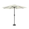 10 Ft 6 Ribs Patio Umbrella Replacement Canopy Waterproof Patio Umbrella Canopy Cover Multi-Function for Summer Beach