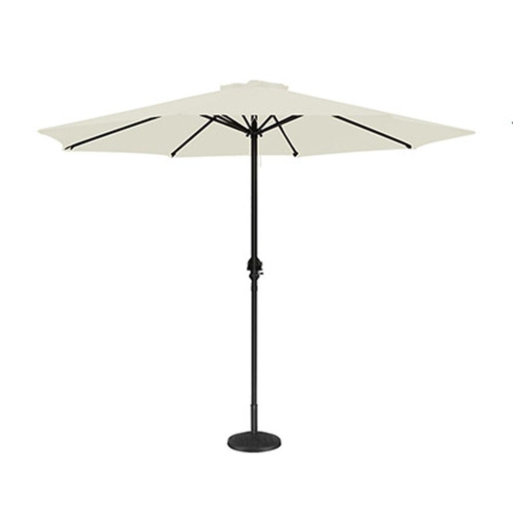 10 Ft 6 Ribs Patio Umbrella Replacement Canopy Waterproof Patio Umbrella Canopy Cover Multi-Function for Summer Beach