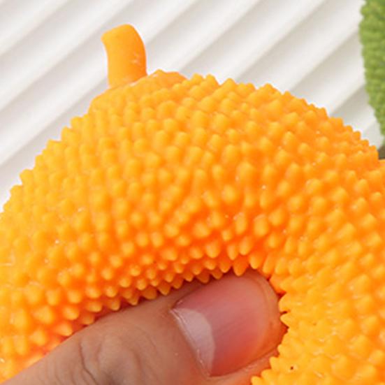 Simulation Jackfruit Squeeze Toy Anxiety Relief Soft Stress Ball Decompression Simulated Fruit Sensory Toy Hand Exercise Tools