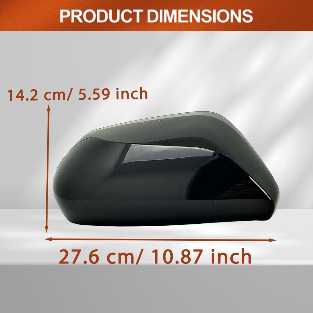 Side Mirror Cover, Compatible with Toyota Camry XLE/XSE/Hybrid XLE 2018-2021, Car Mirror Housing Cover Passenger Rear View Mirror Cap,
