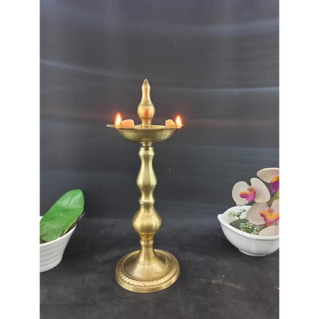 RSINC Brass Metal Diya Diwali Puja Lamp,Home Decoration Gifting  Elegant Looking JL186142048301