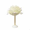Floral Lamp Plugin Flower ButtonSwitch for Bedroom, Reading Corner Offwhite Button Switch Uk