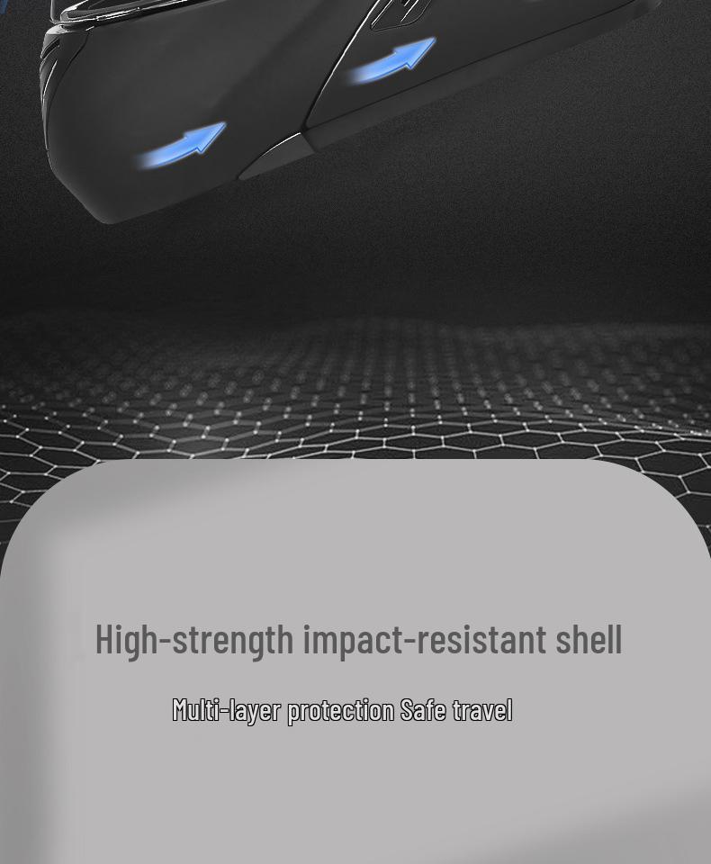 3C Certified Flip-Up Motorcycle Helmet with Dual Mirrors for All Seasons - Unisex Full Face Design for Winter