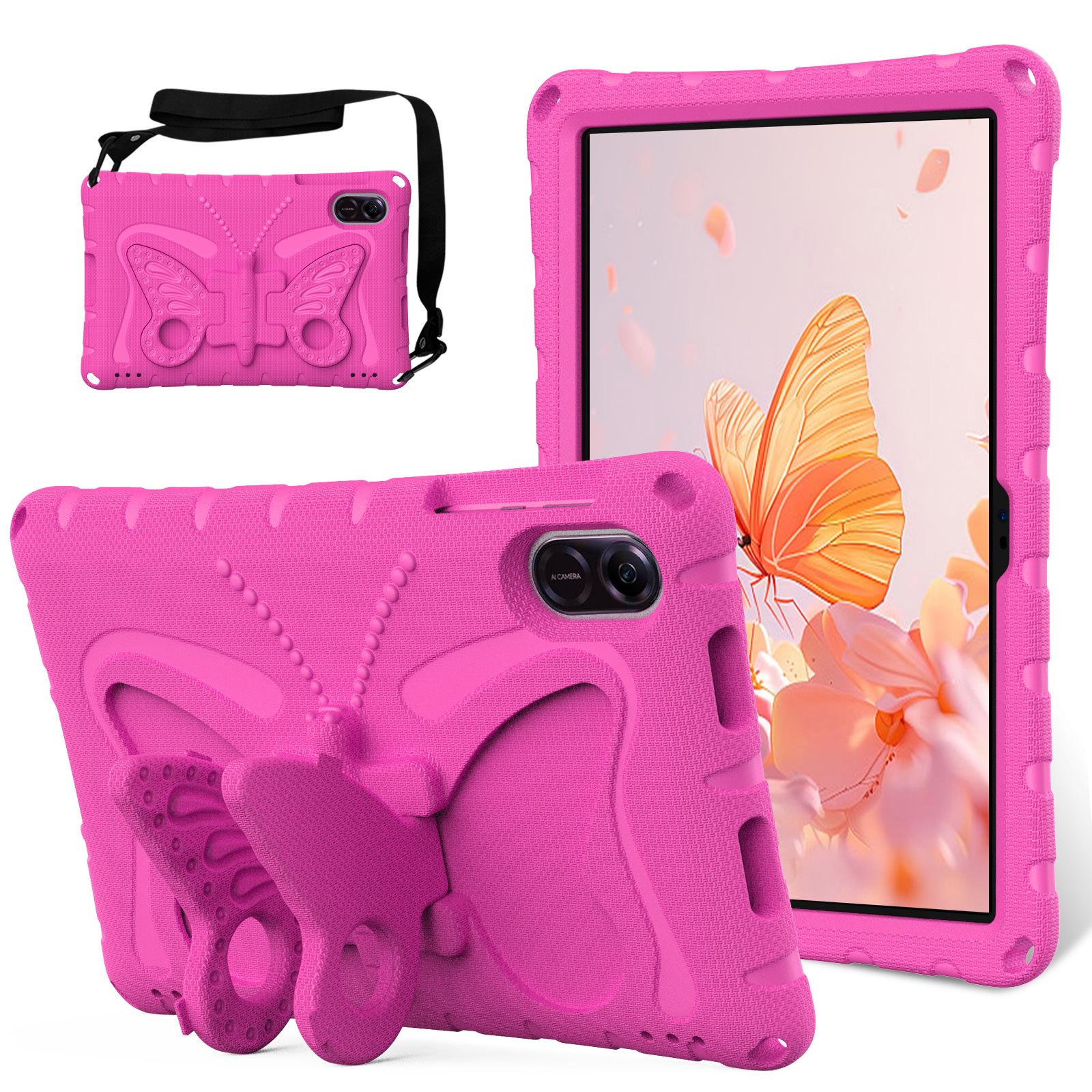 Applicable To Honor X8A 11 (2024) Baby Computer Protective Case X9/X8 PRO 11.5 Anti-drop Case honor pad x9/honor x8 pro 11.5(2023) розы красного