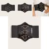 Elegant Leather Waist Belt For Women With Hook Closure For Dresses And Coats