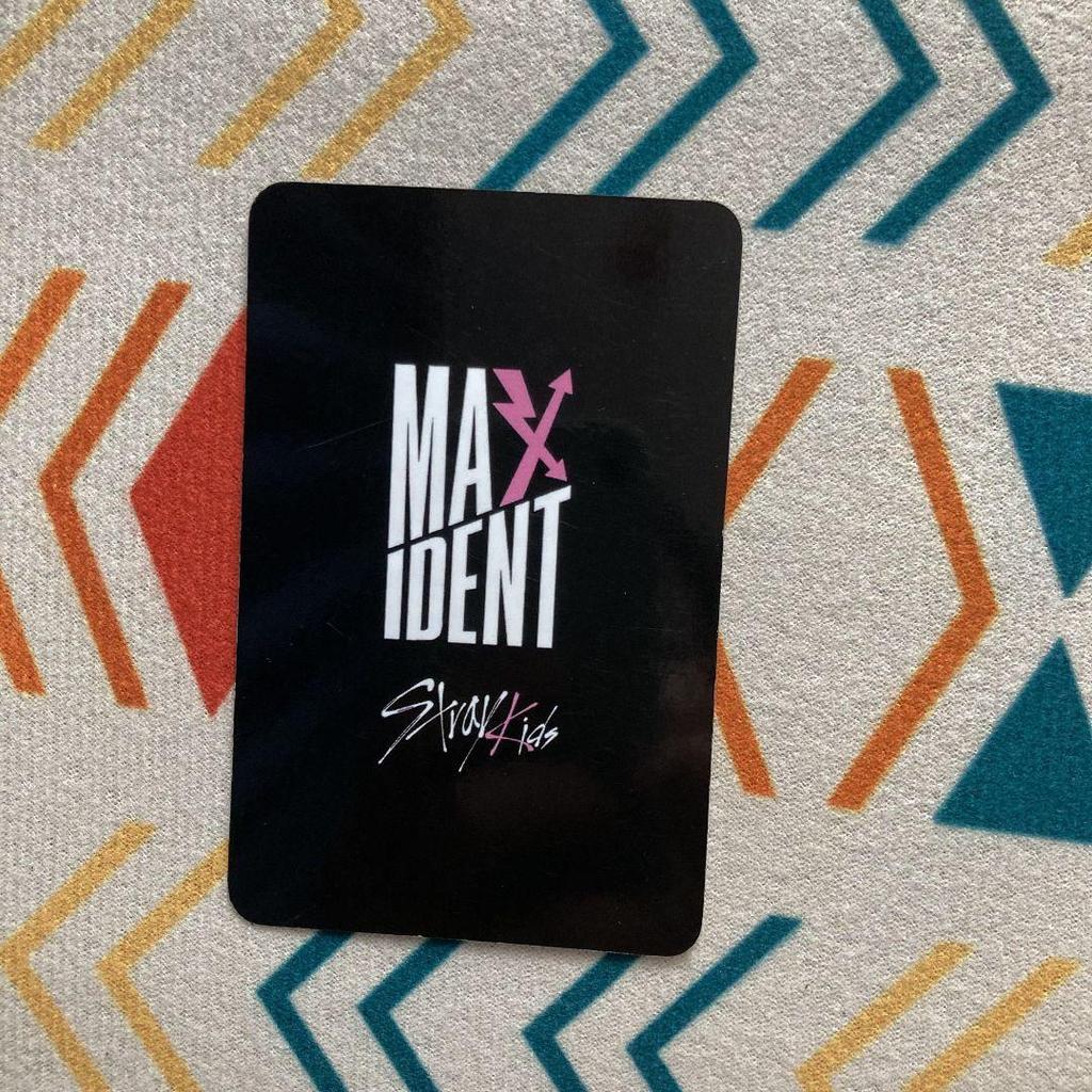 [USED] StrayKids MAXIDENT Public Broadcast Sanokuri Trading Card