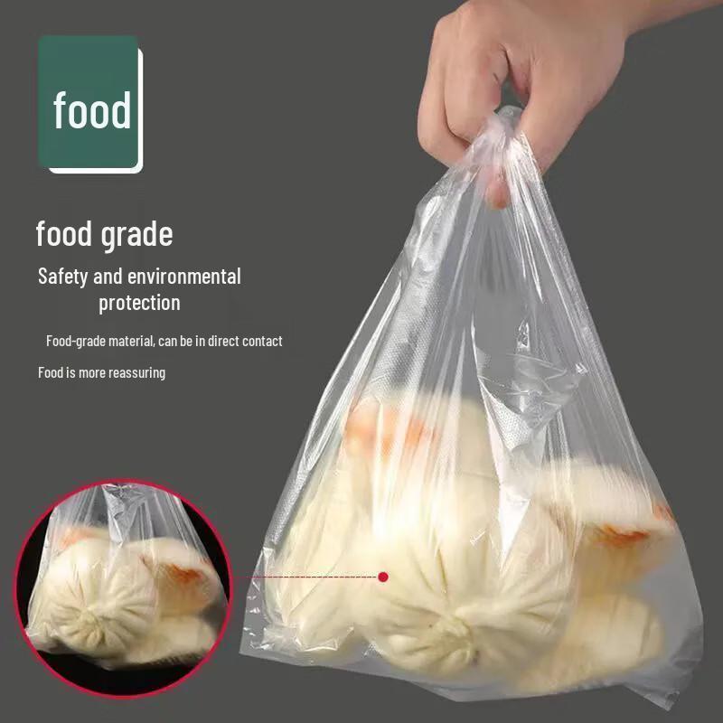 Disposable Transparent Plastic Food Bags
