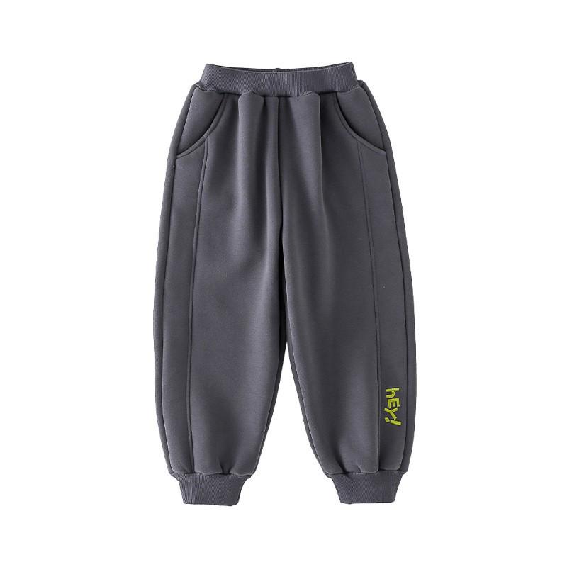 Baumwollhose Kinder Plus Samt Winterhose, Herbst/Winter Sporthose für Jungen und Mädchen
