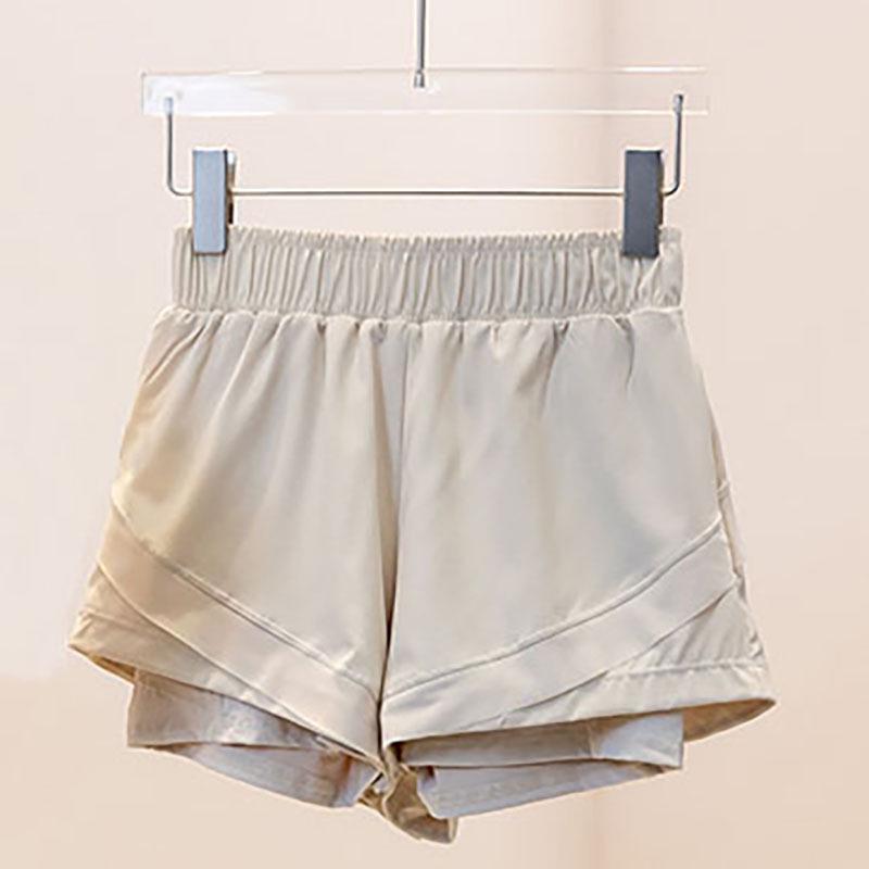 Women's Quick-Dry Yoga & Pilates Summer Top Fitness Sports Set with Round Neck