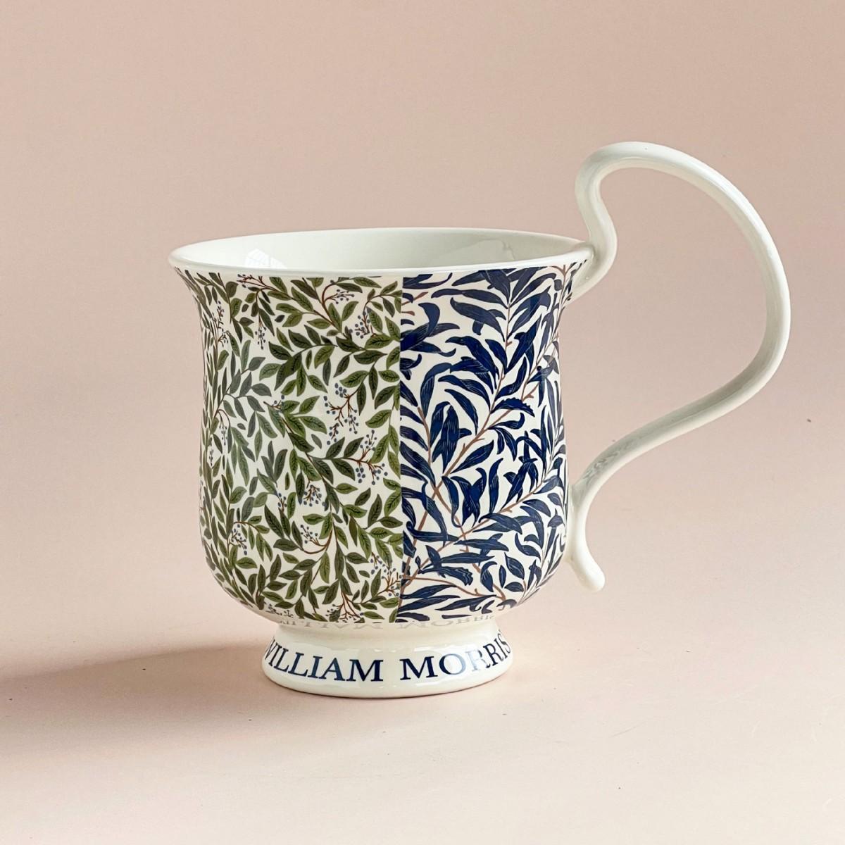 Vintage High Handle Ceramic Mug Home Creative Coffee Cup Milk Cup High-end Afternoon Tea Coffee Cup Light Luxury Tea Set 350ML