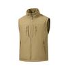 Male Hiking Vest Winter Fleece Double-Sided Mountaineering Casual Vest Outdoor Warm Solid Fishing Hunting Cargo Sleeveless Coats