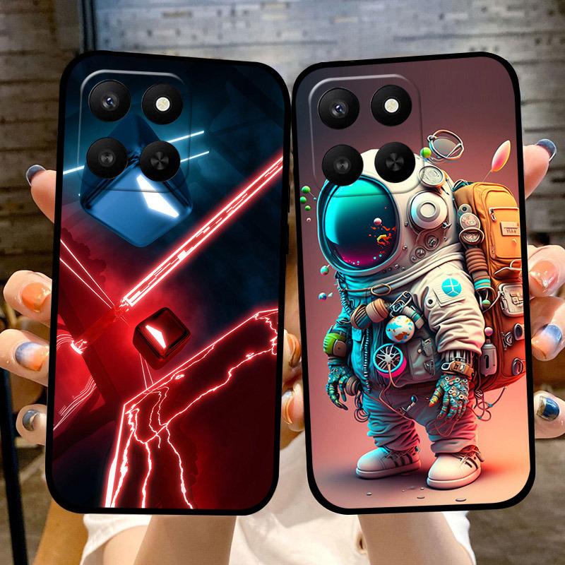 For Honor 400 Smart Case X7d Silicone TPU Phone Case Anti Fall Protection Luxury Matte Soft Cover 400Smart HonorX7d Fundas Coque