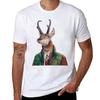 Pronghorn Deer TShirt Durable Work Wear TShirt