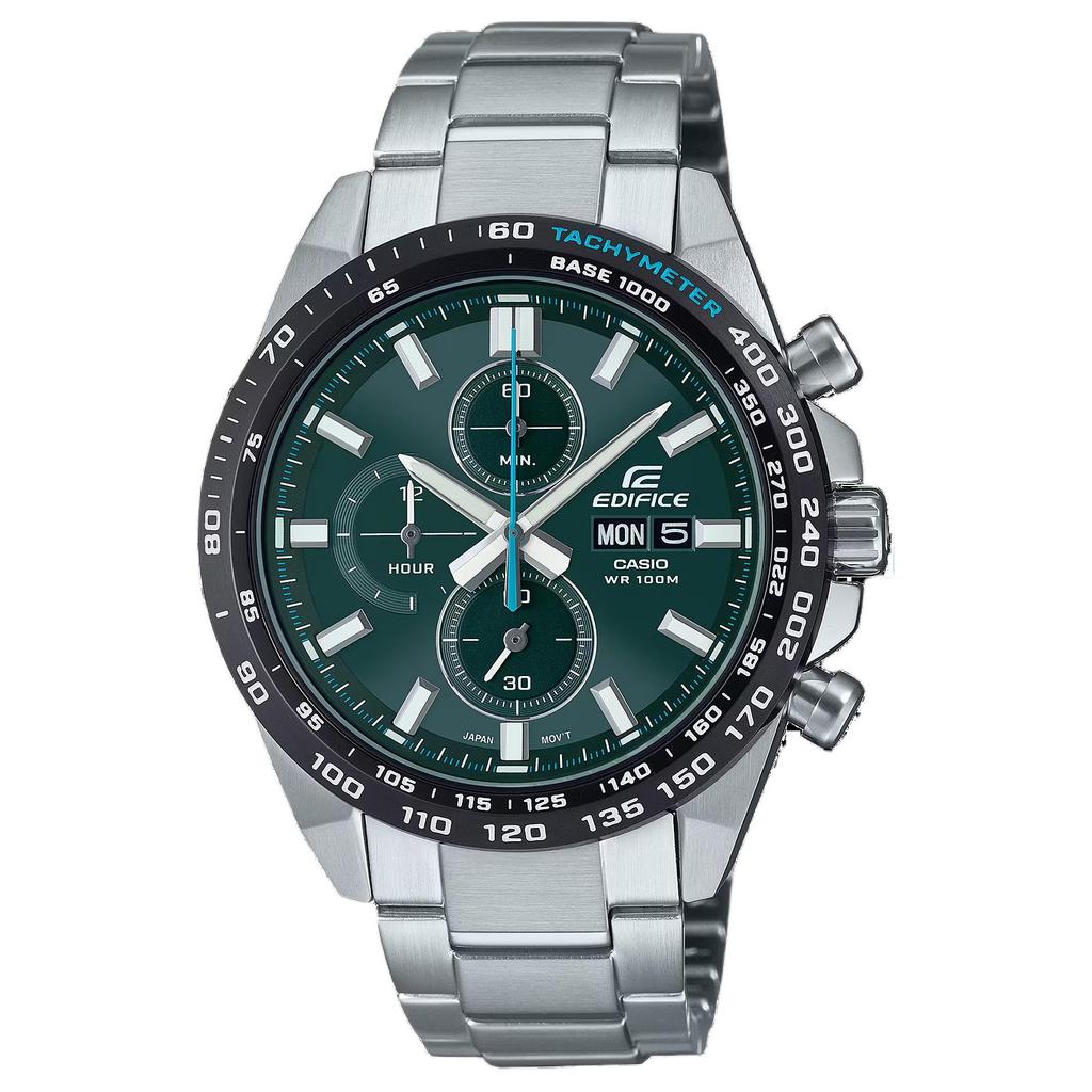 Casio Men EDIFICE 47.5mm Green Watch EFR-574DB-3AV EFR-574DB-3AV