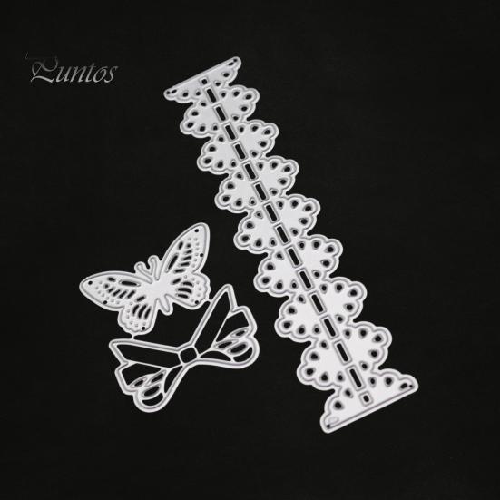 Lace Butterfly Cutting Dies DIY Scrapbook Emboss Paper Cards Album Punch Stencil