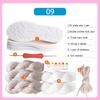 DIY Shoes Crocheted Material Hand-woven Summer Hook Soles Anti-kick Rubber Soles+Hollow Line Knitted Slippers Short Boots