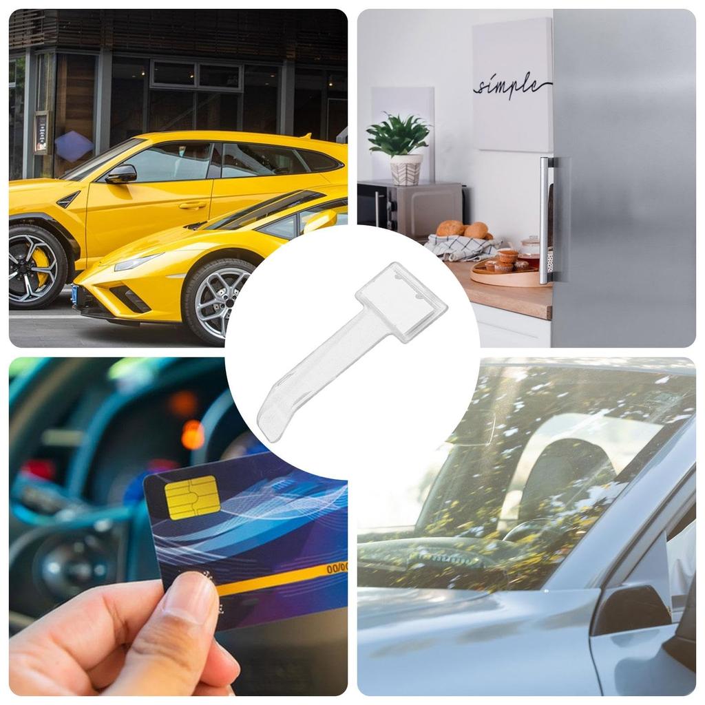 Parking Lot Ticket Holder, Car Window Ticket Holder | Parking Permit Ticket Holder, Transparent